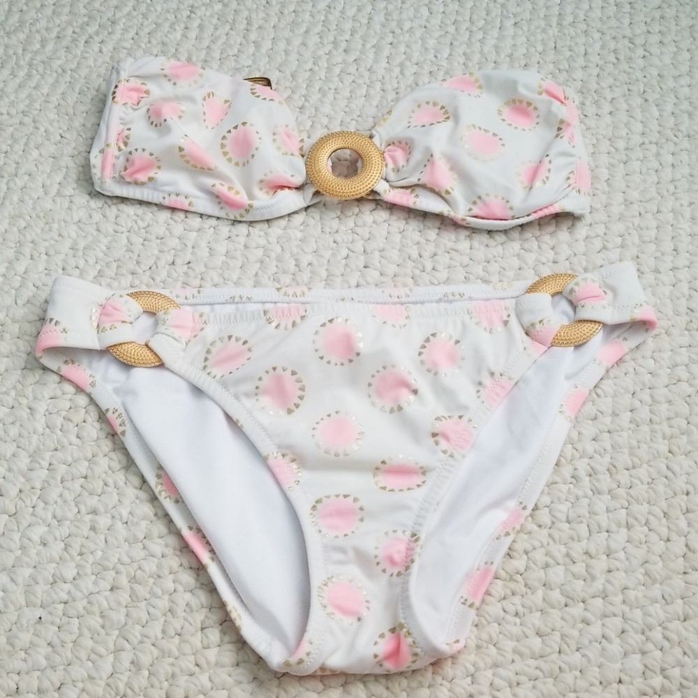 Victorias Secret Swim Dots Bikini Size M